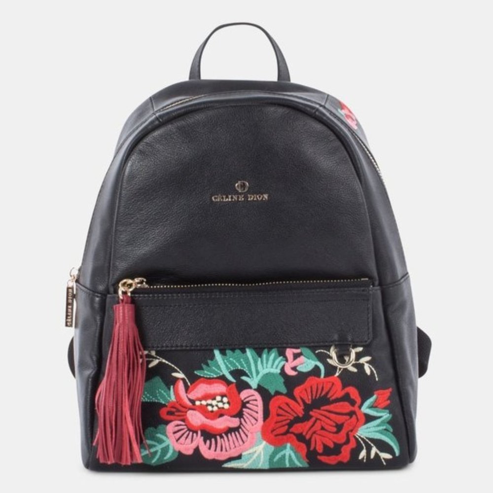 Celine Dion Women's Harmonic Embroidered Backpack